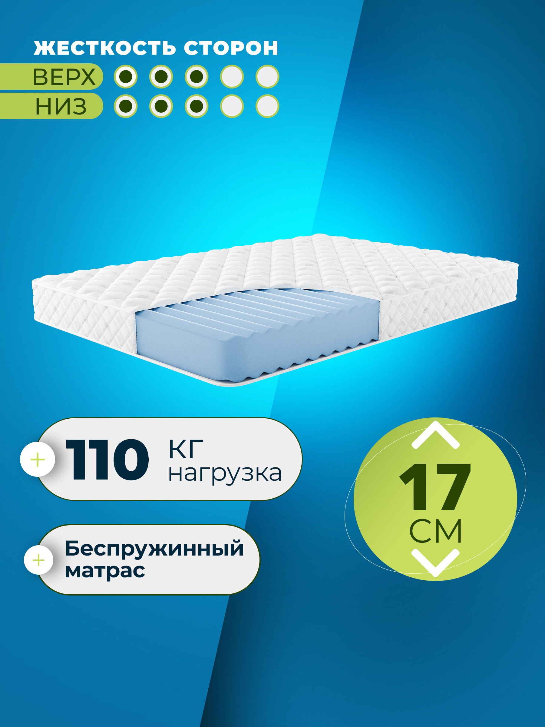 Матрас Легкий вдох 80х160